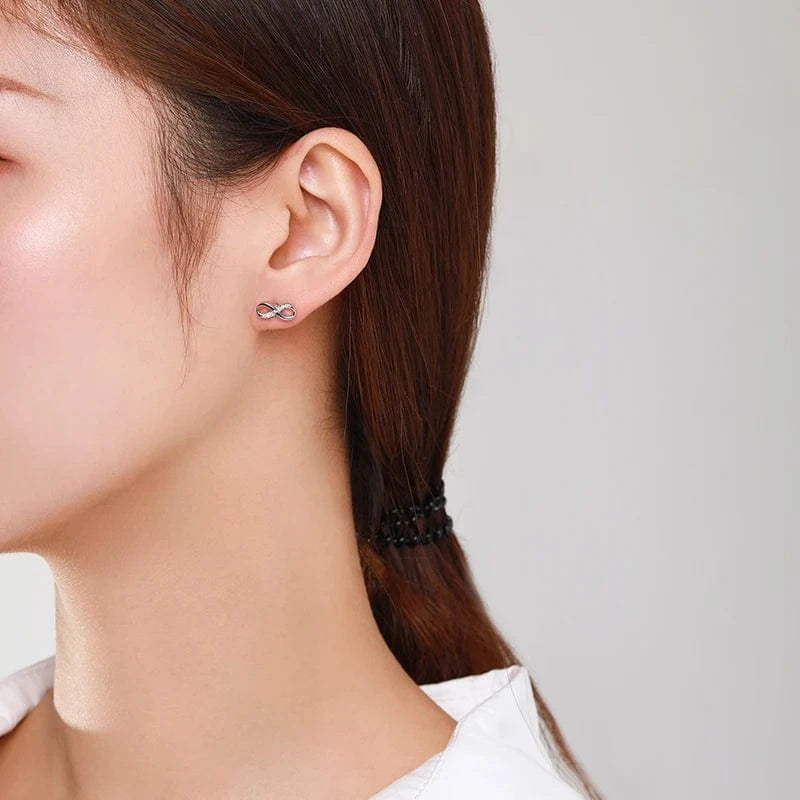 Wee Luxury Silver Earrings Geometric Line Earrings, Sterling Silver