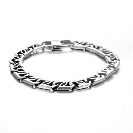 1688 European And American Titanium Steel Bracelet Creative Stitching Men's Jewelry Hip-hop Personality Spot CE072-CE092