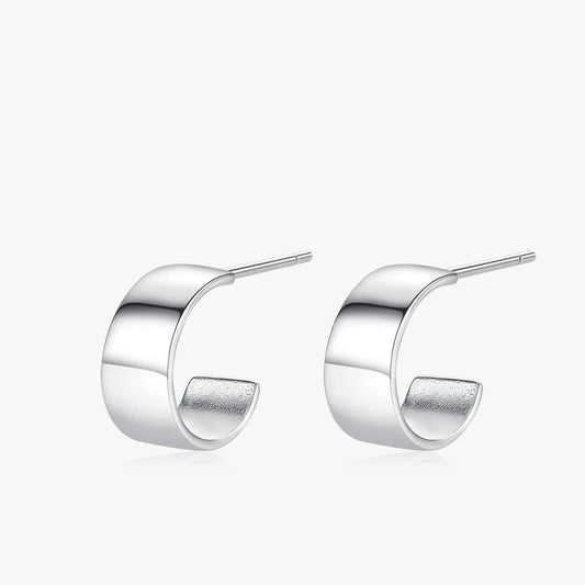 Classic Sterling Silver Element Stud Earrings