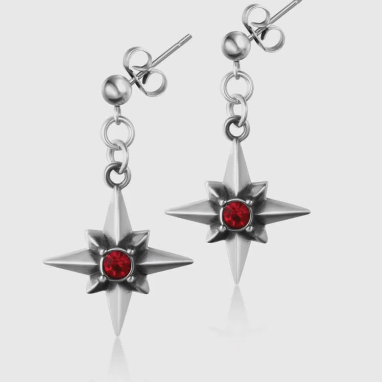 Stylish Titanium Stud Earrings  Trendy Unisex Jewelry