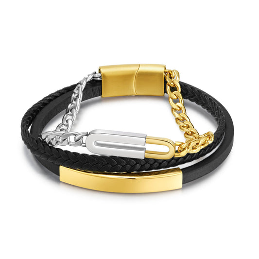 Wee Luxury Men Bracelets Gold Unleash Your Style with the Ultimate Stainless Steel Bracelet