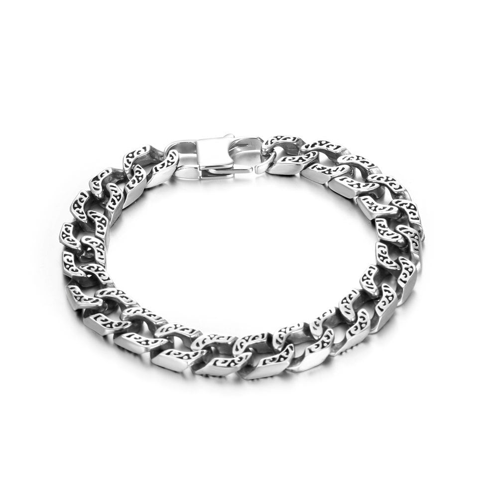 Wee Luxury Men Bracelets Men's Titanium Steel Texture Personalized Bracelet