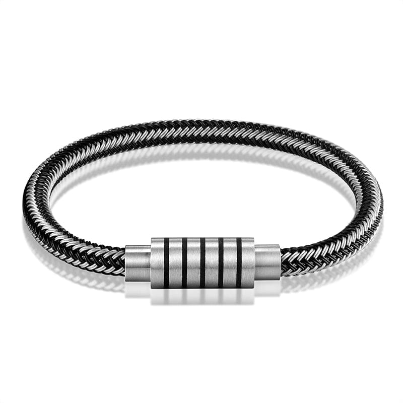 Fashion Punk Style Men Stainless Steel Bracelet Steel