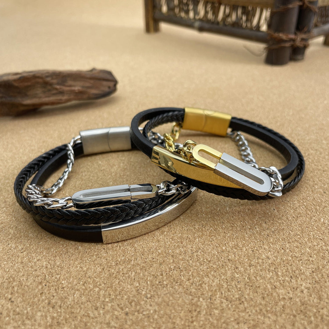 Wee Luxury Men Bracelets Unleash Your Style with the Ultimate Stainless Steel Bracelet