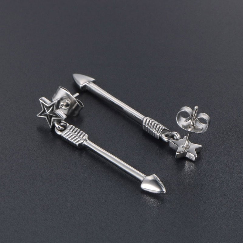 Wee Luxury Men Earrings 1 piece Mens Trendy Star Earrings Uniquely Stylish Collection