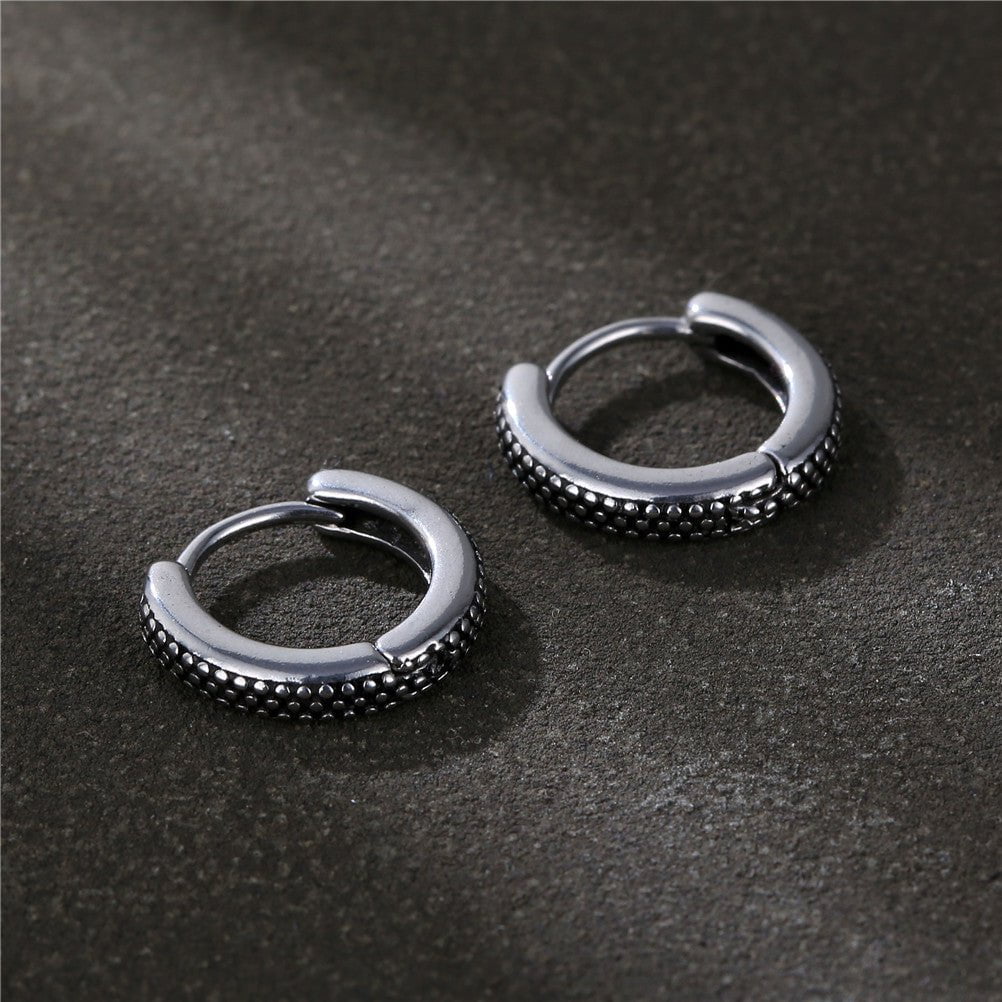 Wee Luxury Men Earrings Steel / 1 piece Exquisite Stainless Steel Earrings - Unparalleled Style