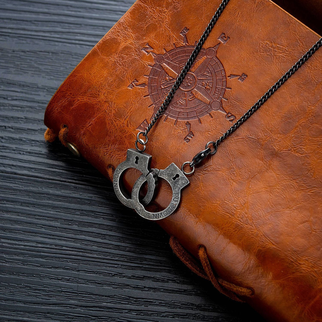 Wee Luxury Men Necklaces 【1582】Necklace Mens Vintage Stainless Steel Charm Necklace