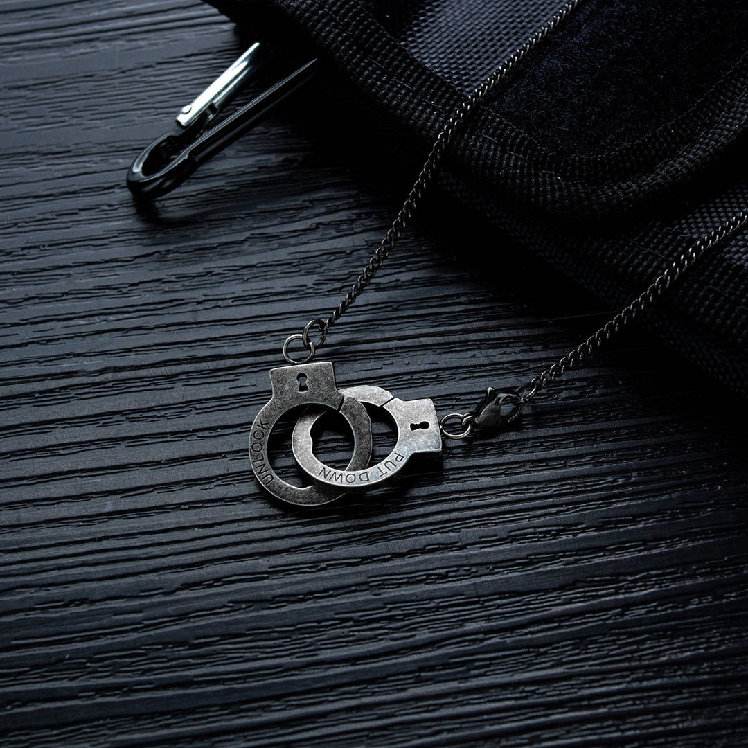 Wee Luxury Men Necklaces 【1582】Necklace Mens Vintage Stainless Steel Charm Necklace