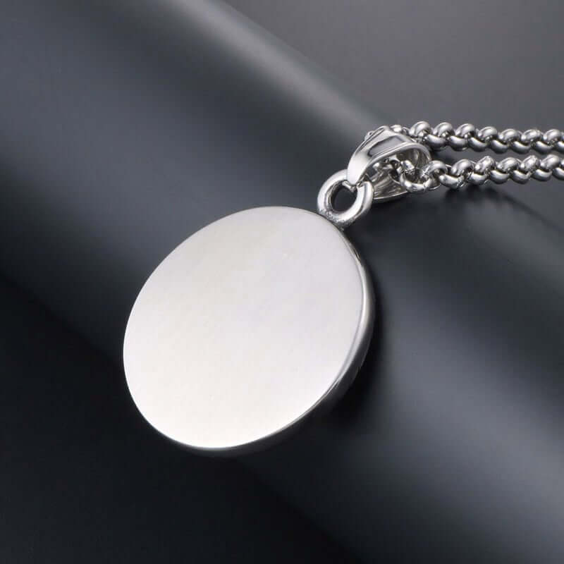 Wee Luxury Men Necklaces Men's Trendy Titanium Steel Geometric Star Necklace Pendant