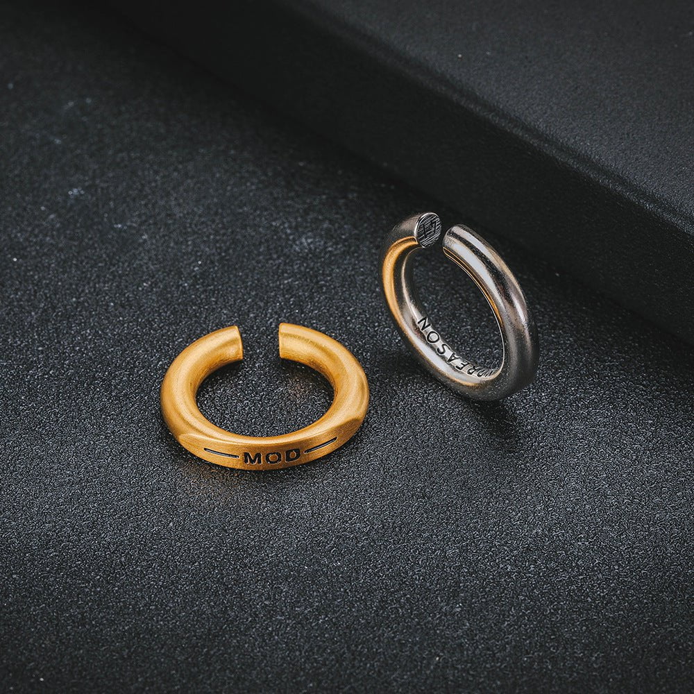 Wee Luxury Men Rings Bold and Stylish Fashion Jewelry Couple Rings
