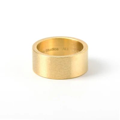 Wee Luxury Men Rings gold / 7 Titanium Steel Gothic Antique Simple Gold Men Ring