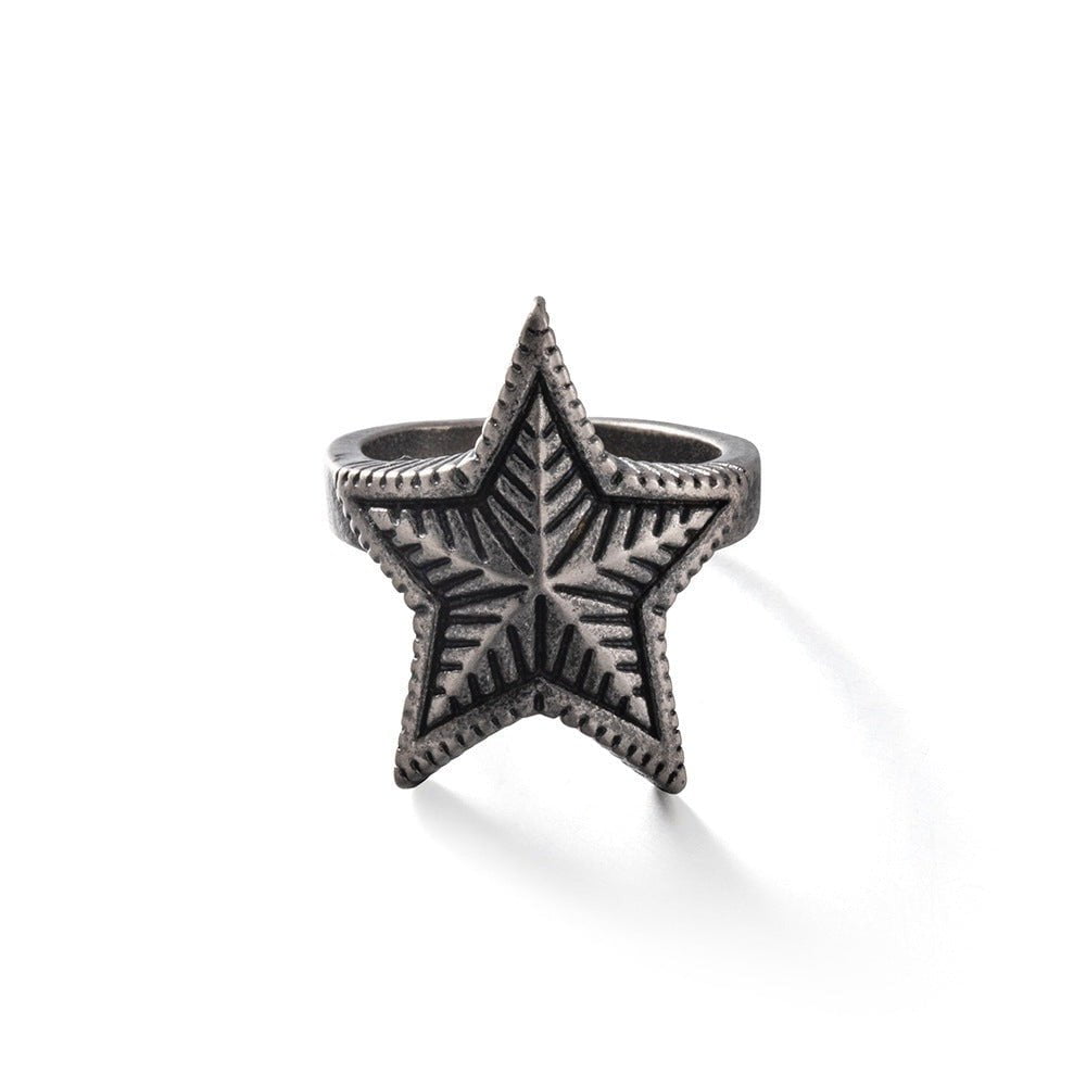 Wee Luxury Men Rings Modern Star Ring for Men and Women  Timeless Style