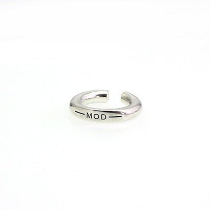 Wee Luxury Men Rings White Silver 6 Bold and Stylish Fashion Jewelry Couple Rings