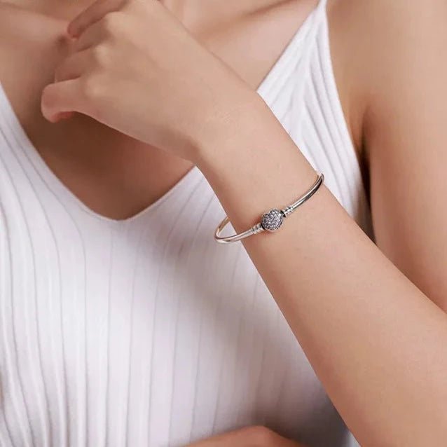Wee Luxury Silver Bracelets Sterling Silver Snake Chain Bracelet For Women