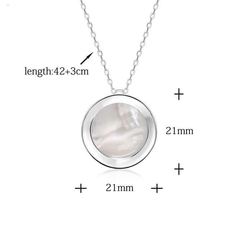 Wee Luxury Silver Necklaces Natural Creative Designer Pendant And Necklace For Women