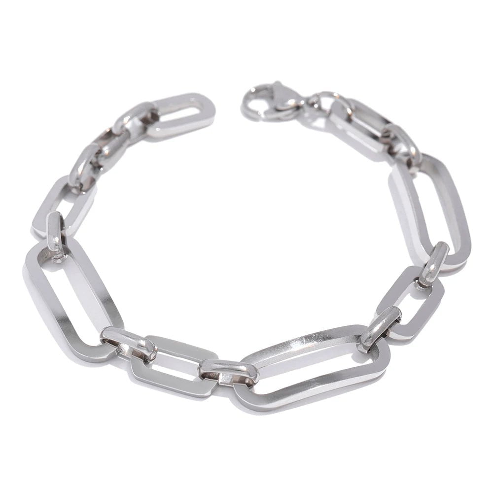 Wee Luxury Women Bracelets YH2004A Steel Minimalist Geometric Style Metal Bracelet For Women