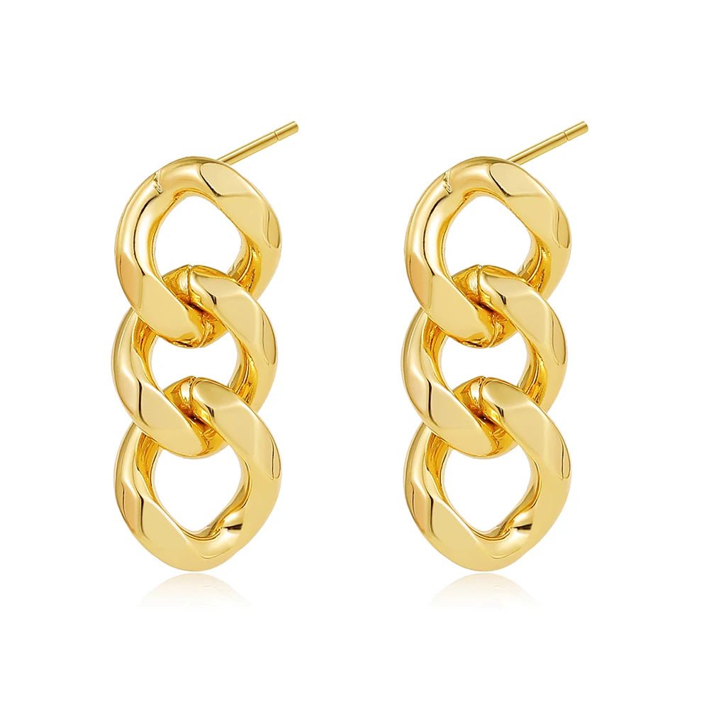 Wee Luxury Women Earrings 22419 4 Trendy Chunky Ear Studs Fashion Earrings