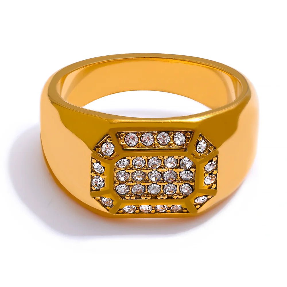 Wee Luxury Women Rings YH1813A / 6 Classic Stylish Bling Cubic Zirconia Women Ring
