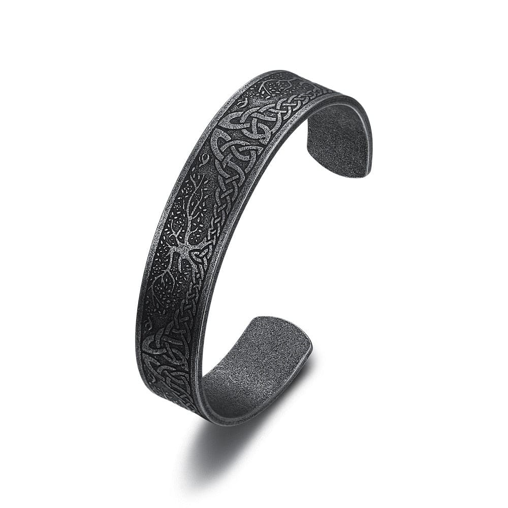 Adjustable Runes Men Cuff Bracelets 1