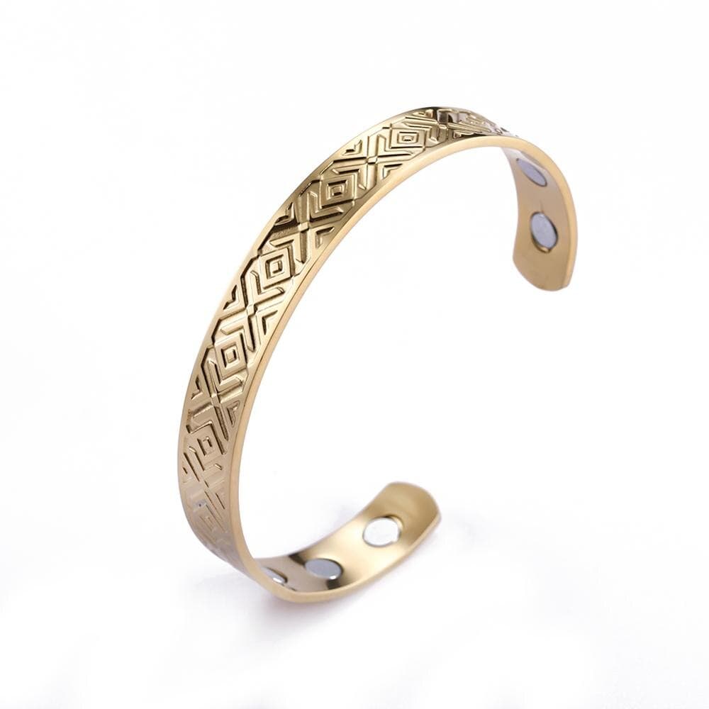 Fashion Best Men's Stainless Steel Bracelet Gold Adjustable