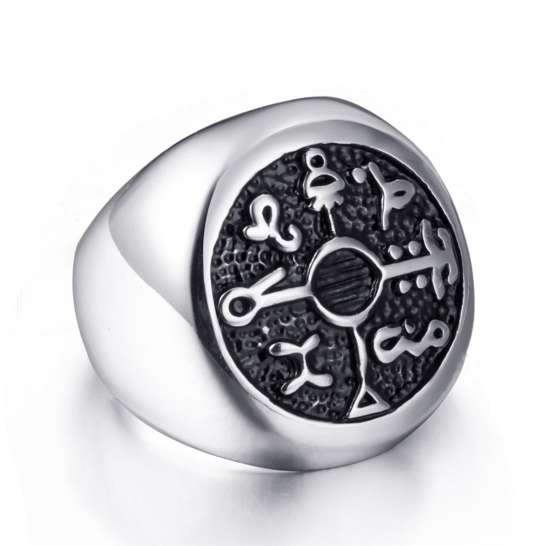 Symbol Protection Seal of Solomon Cool Mens Rings