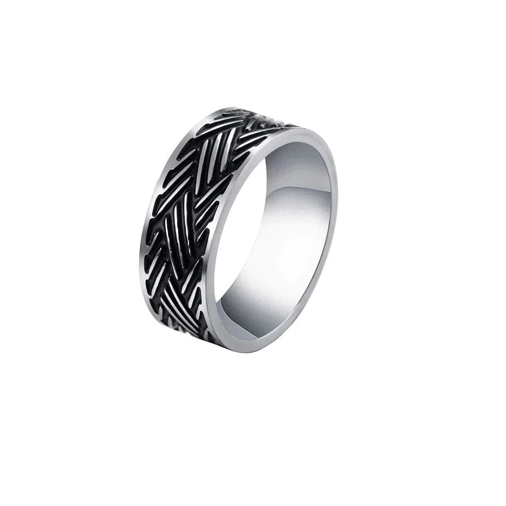 Geometric Fashion Stainless Steel Rings For Men Style 13