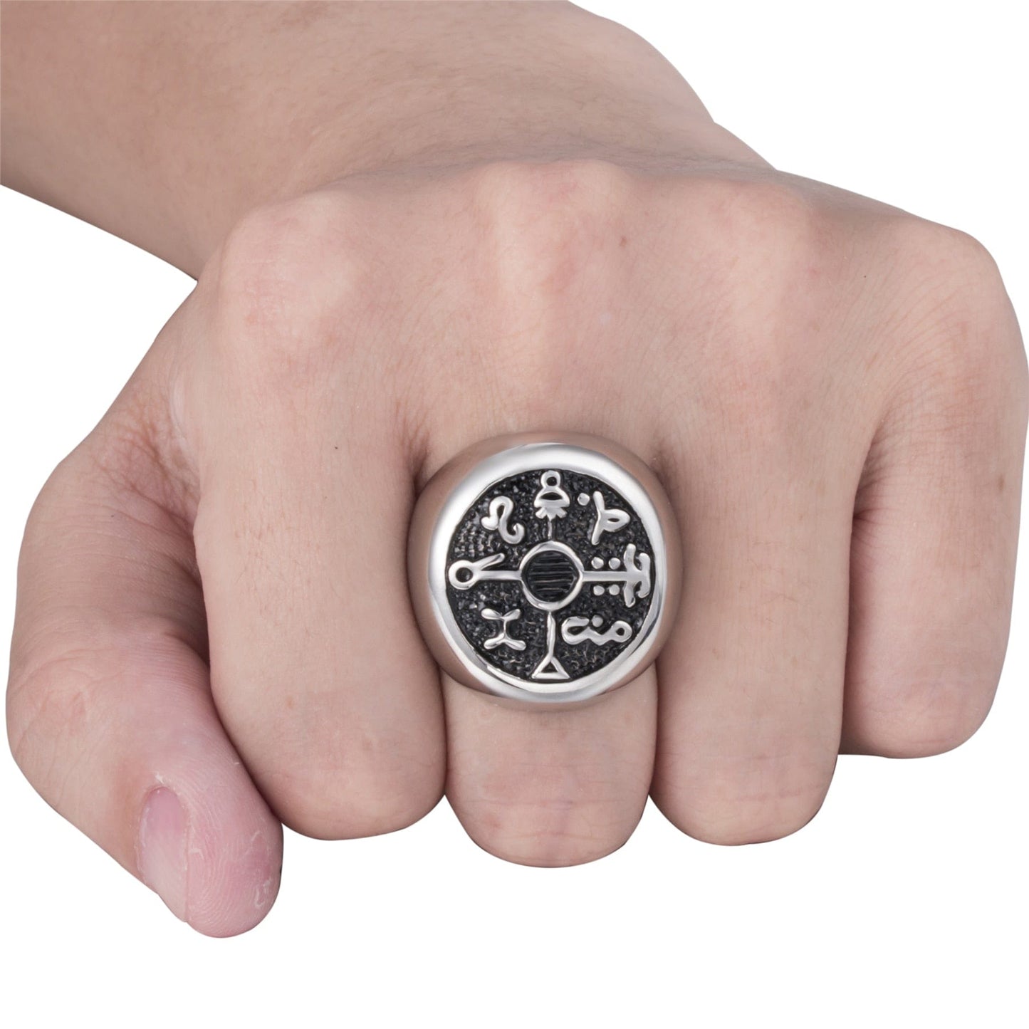 Symbol Protection Seal of Solomon Cool Mens Rings