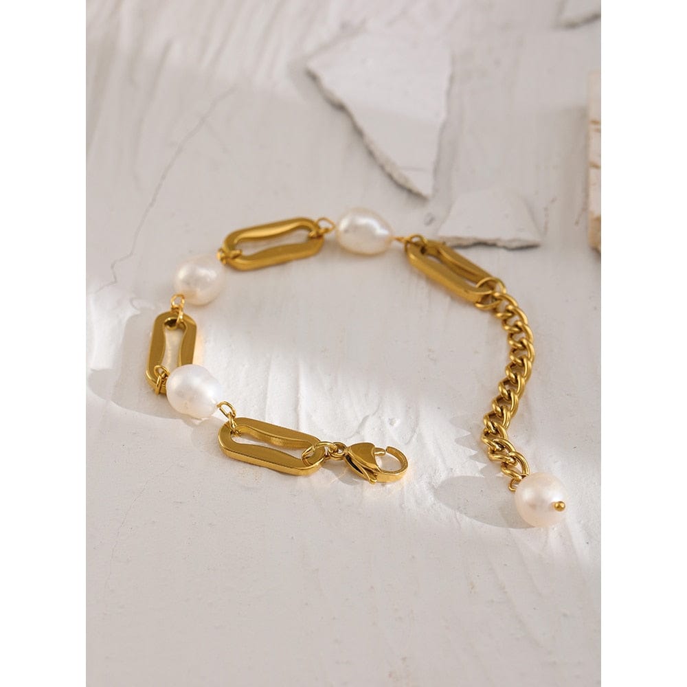 Trendy Natural Pearl Bracelet For Women