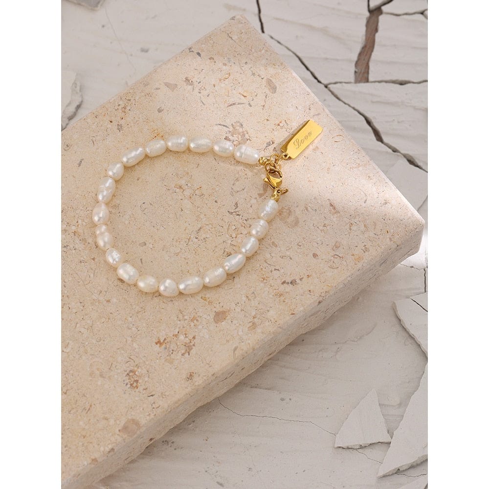 Stylish Natural Pearl Bracelet For Girls