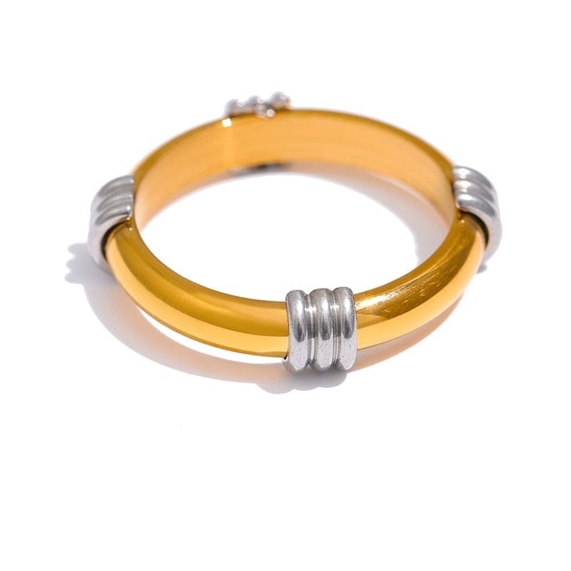 Round Golden Vintage Rings For Women